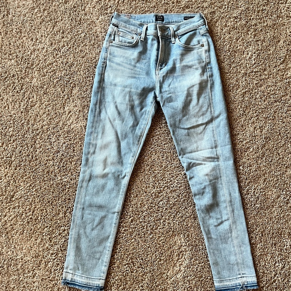 Citizens of Humanity Light Blue High Rise Jeans